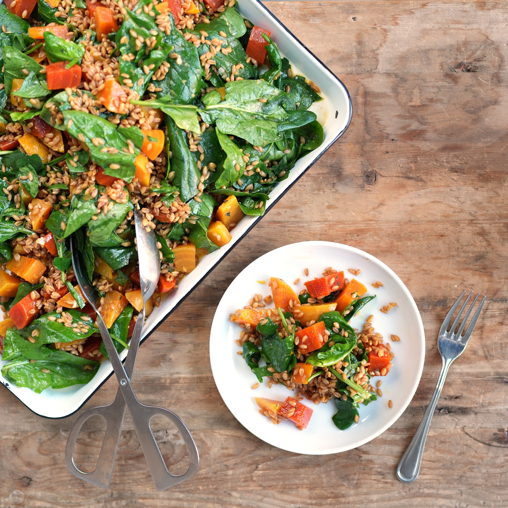 Beet & Farro Salad